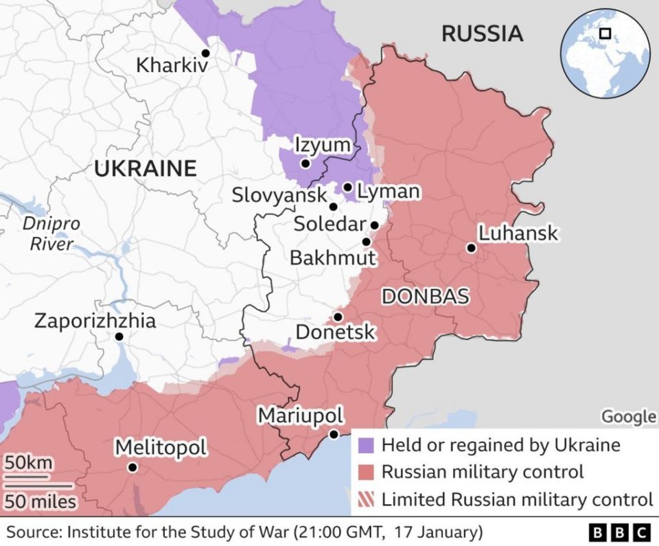 Linteligence Britannica I Russi Avanzano A Bakhmut Ma La Difesa